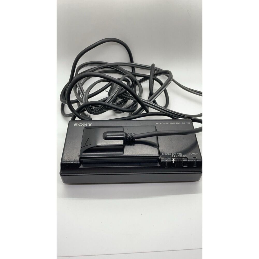 Good Vintage SONY Camcorder AC Power Adapter Charger Model AC-V60